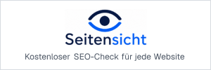 Beispielbanner von Seitensicht, 300 mal 100 Pixel